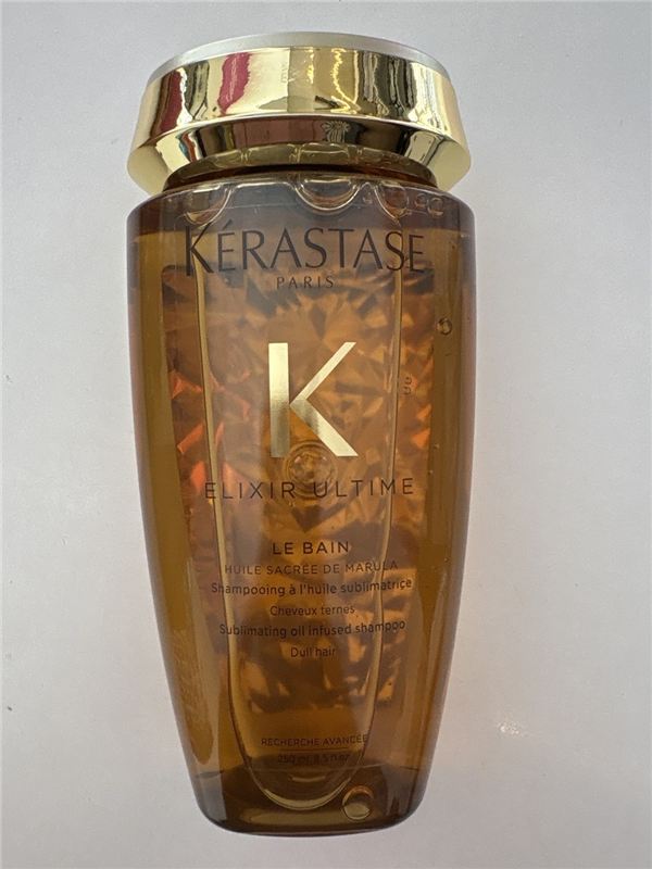 Kérastase Elixir Ultime Le Bain — qızılı qapaqlı flakon