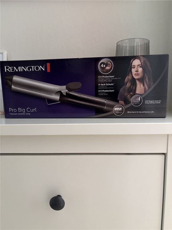 Remington PRO Big Curl — qutunun ön tərəfi
